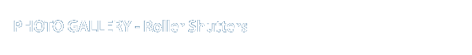roller shutters