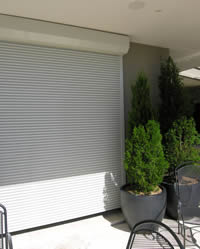 Slimline Home Security Roller Shutters