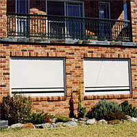 Slimline Home Security Roller Shutters